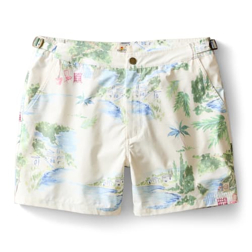 laydown image of Tailored Swim Trunk