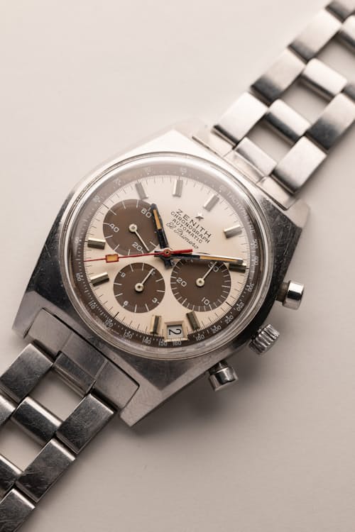 laydown detail image of Tropical Zenith A384 El Primero
