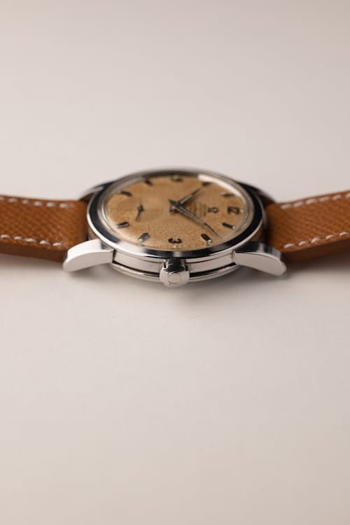 laydown detail image of Omega Seamaster Tropical - Turler Double Name