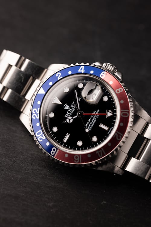 lifestyle image of Rolex 16710 GMT Pepsi