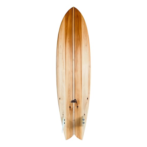 laydown image of Shearwater Surfboard 7’2”