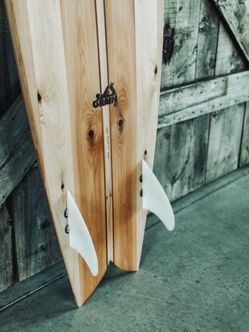 lifestyle image of Shearwater Surfboard 7’2”