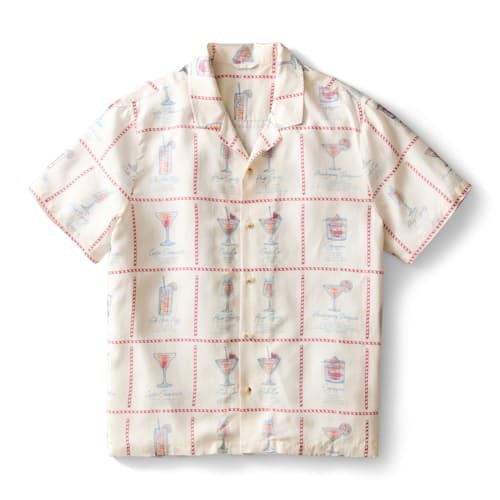 laydown image of Resort Short Sleeve Shirt