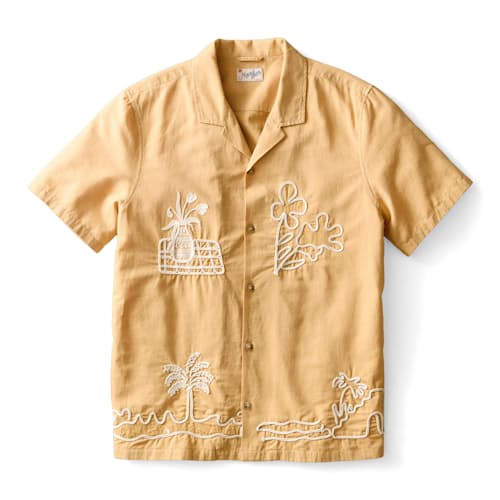 laydown image of Resort Short Sleeve Shirt