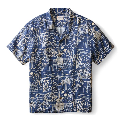 laydown image of Resort Short Sleeve Shirt