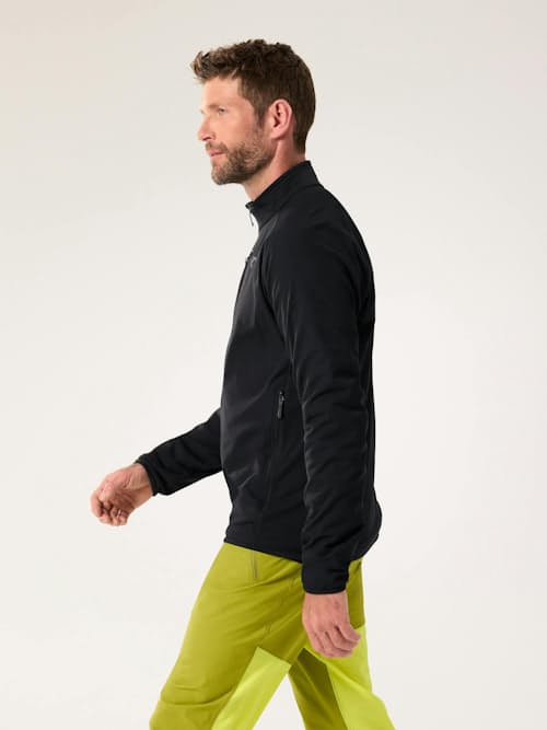 on model image of Delta Jacket