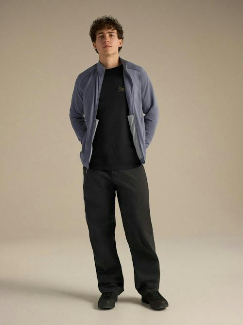 on model image of Delta Jacket