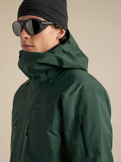 on model image of Alpha SV Jacket