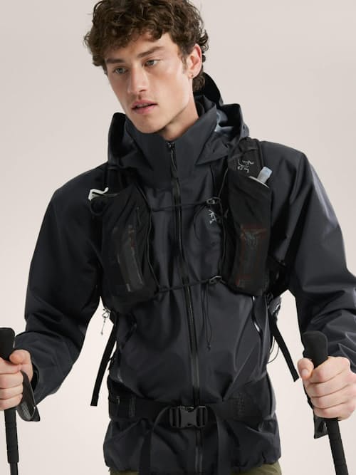 on model image of Beta AR Jacket