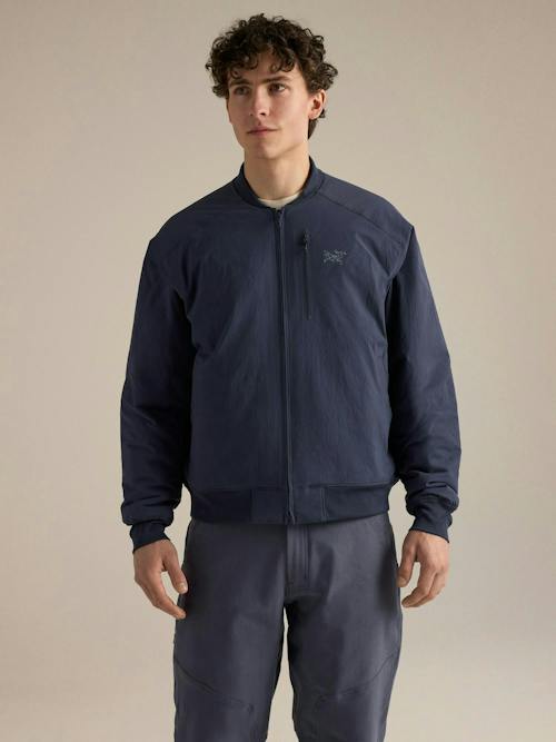 on model image of Konseal Insulated Jacket
