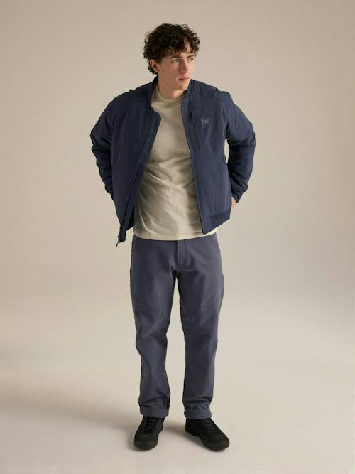 on model image of Konseal Insulated Jacket