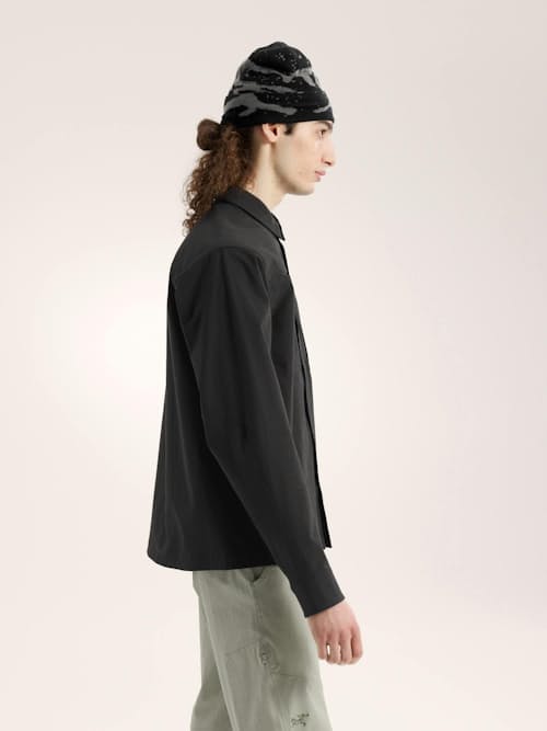 on model image of Cronin Cotton Overshirt