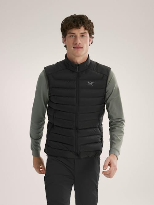 on model image of Cerium Vest