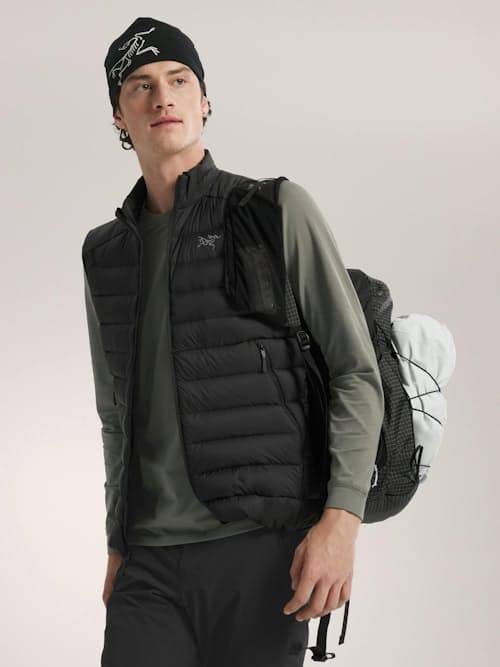 on model image of Cerium Vest