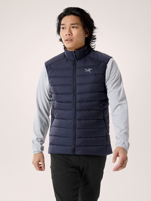 on model image of Cerium Vest