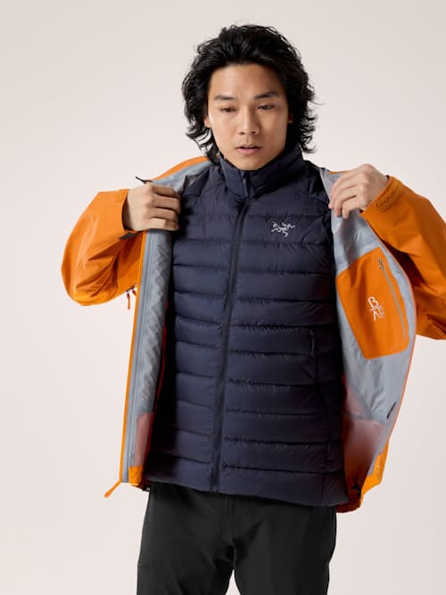 on model image of Cerium Vest