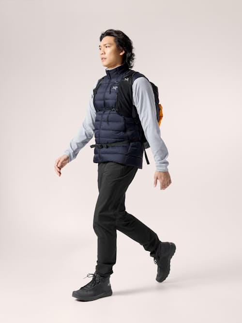 on model image of Cerium Vest