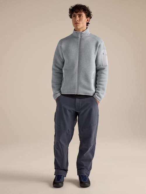 on model image of Covert Cardigan Jacket