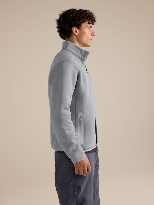 on model image of Covert Cardigan Jacket