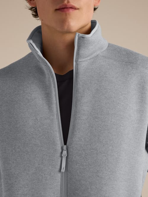 on model image of Covert Cardigan Jacket