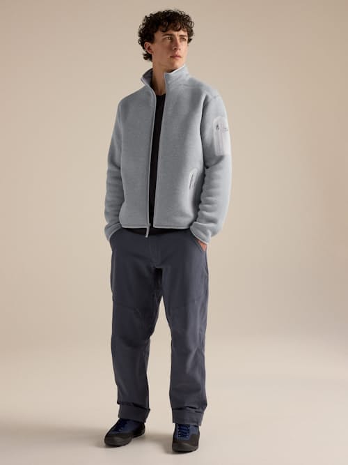 on model image of Covert Cardigan Jacket