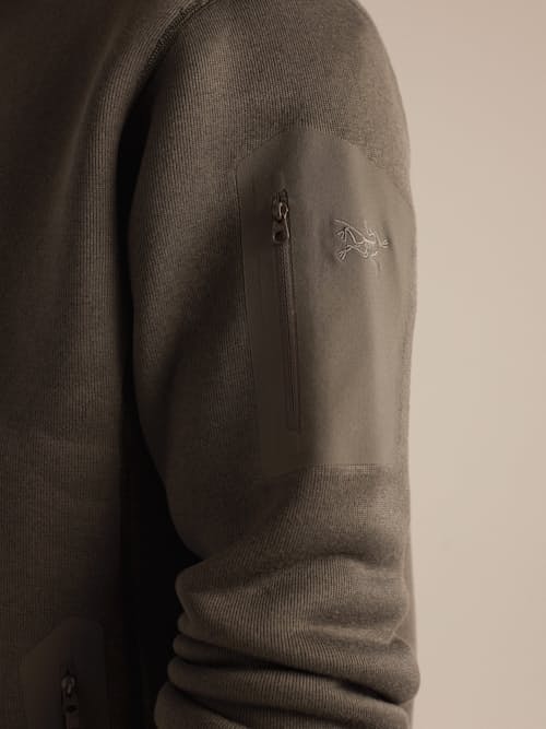 on model image of Covert Cardigan Jacket