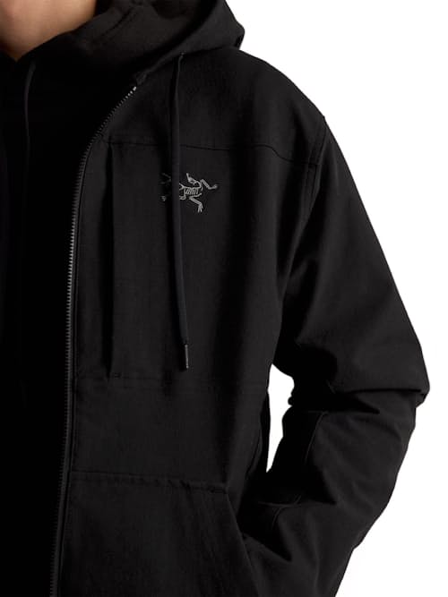 on model image of Cronin Hoody