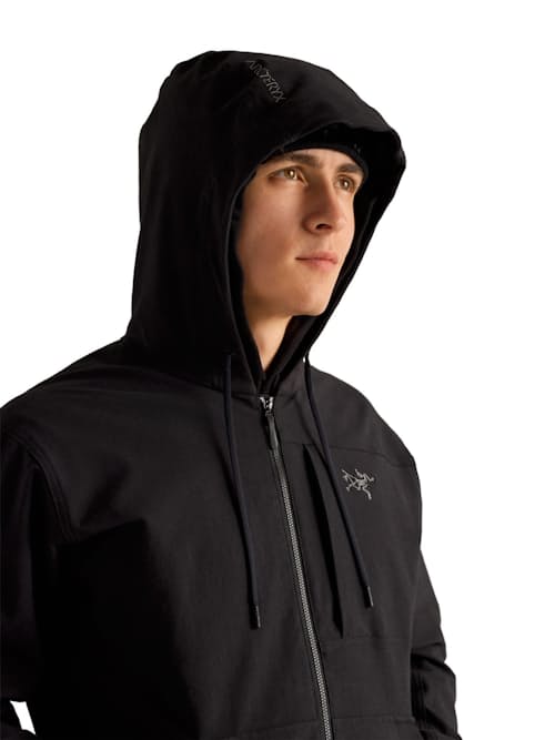 on model image of Cronin Hoody