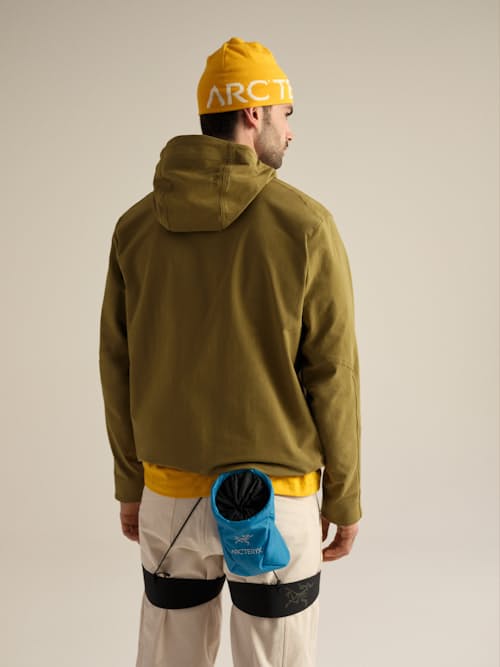 on model image of Cronin Hoody