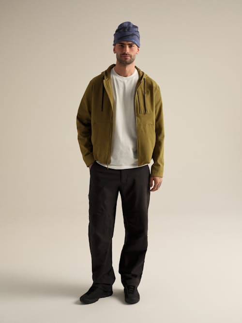 on model image of Cronin Hoody