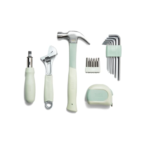 laydown image of Home Essentials Kit with Canvas Roll-Up Case
