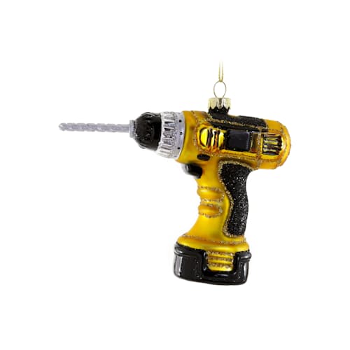 laydown image of Cordless Drill Ornament