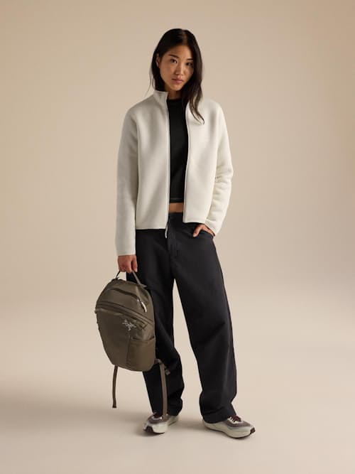 on model image of Axios 10 Backpack