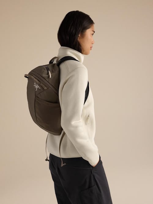 on model image of Axios 10 Backpack