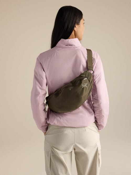 on model image of Axios 4 Crossbody