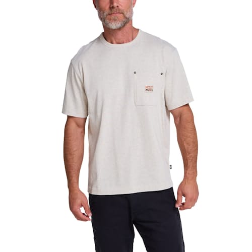 on model image of Trade T-Shirt