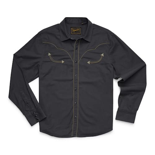 laydown image of Broncbuster Long Sleeve Snapshirt