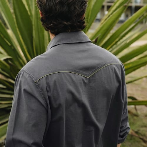 lifestyle image of Broncbuster Long Sleeve Snapshirt