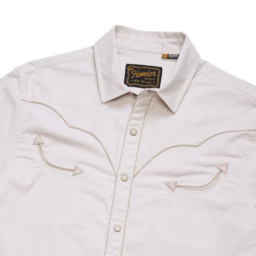 laydown detail image of Broncbuster Long Sleeve Snapshirt