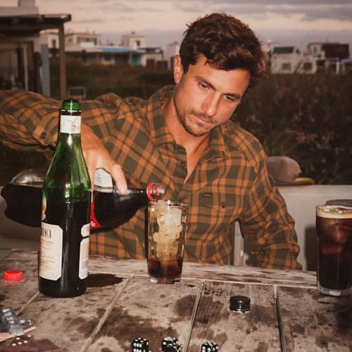 lifestyle image of La Grange Lightweight Flannel