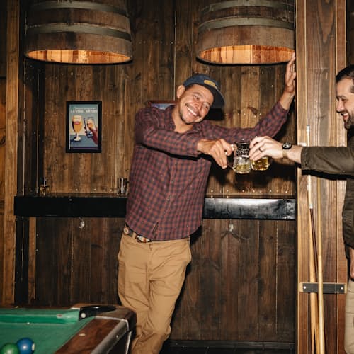 lifestyle image of La Grange Lightweight Flannel