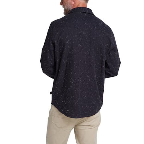 on model image of La Grange Lightweight Flannel