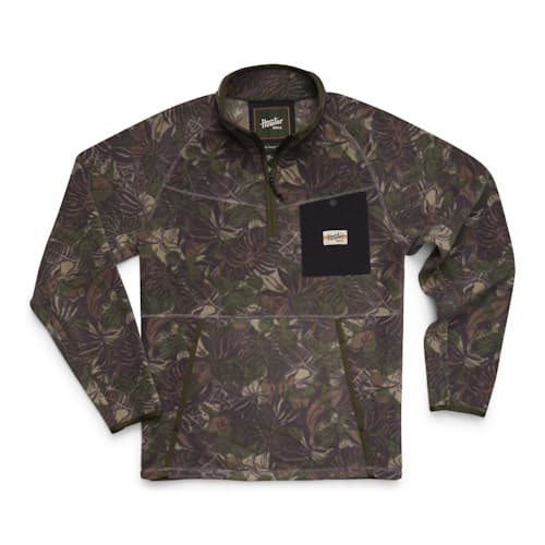 laydown image of Free Range Fleece Pullover