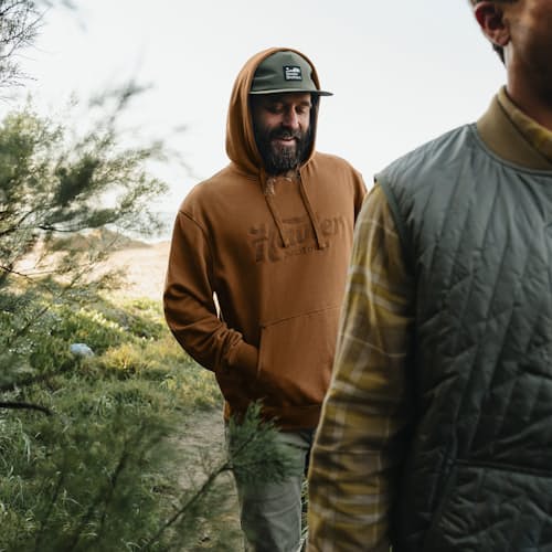 lifestyle image of Trade Hoodie