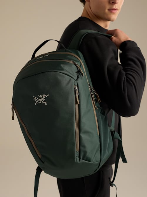 on model image of Mantis 16 Backpack
