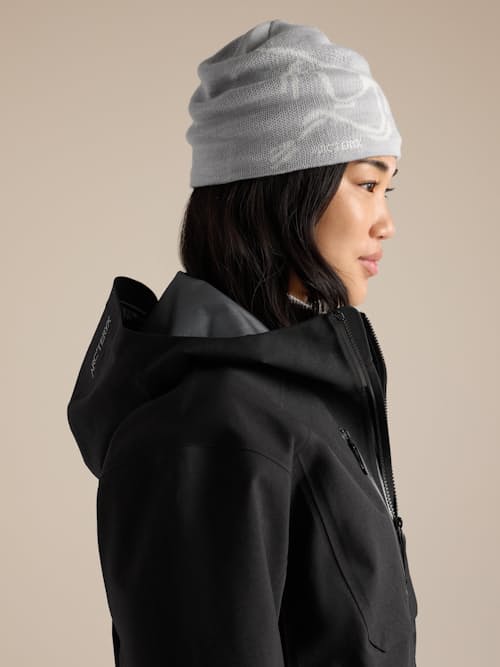 on model image of Bird Head Toque