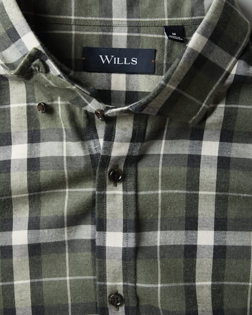laydown detail image of Brushed Cotton Shirt