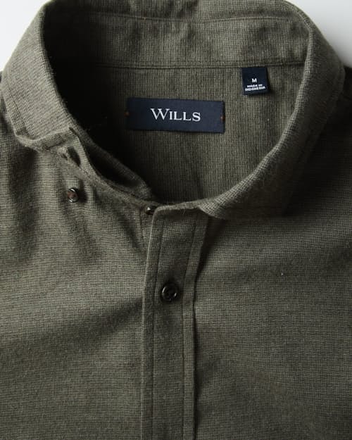 laydown detail image of Brushed Cotton Shirt