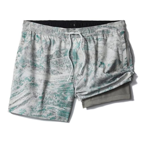 laydown image of Performance Lined Swim Trunk - 5"