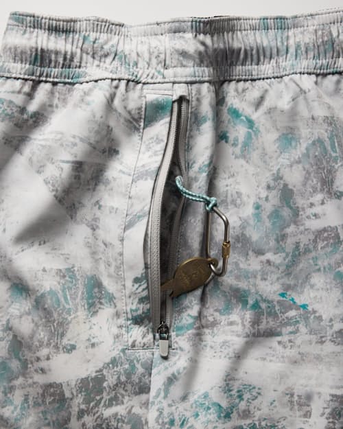 laydown detail image of Performance Lined Swim Trunk - 7"